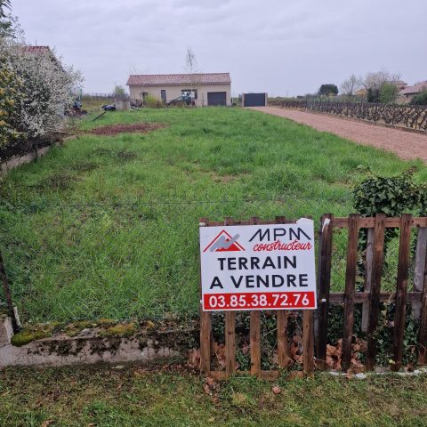 Terrain constructible à La Chapelle de Guinchay