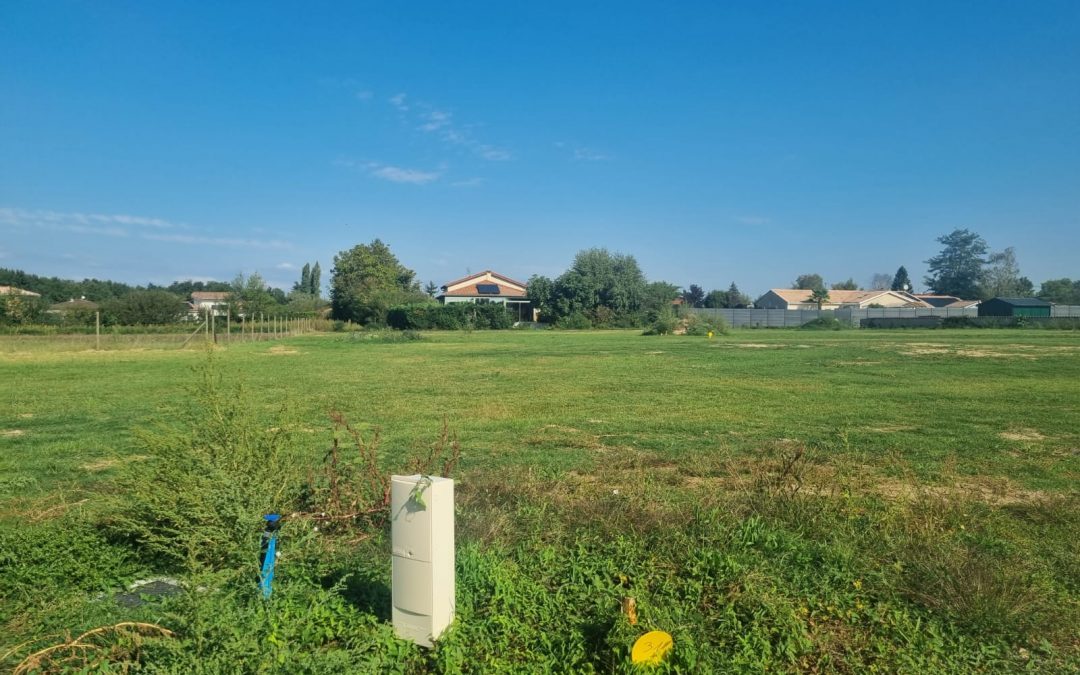 Terrain constructible à Saint André de Bâgé