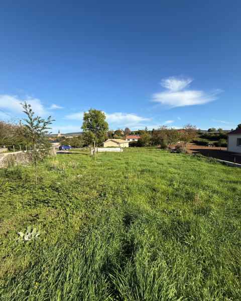 Terrain constructible à Massilly