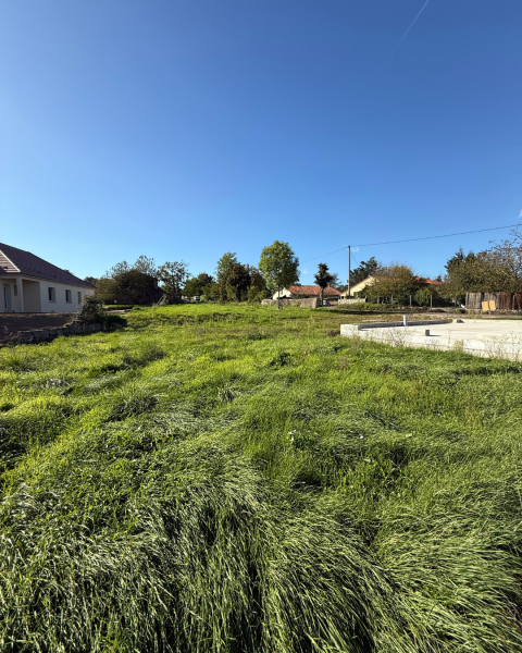 Terrain constructible à Massilly